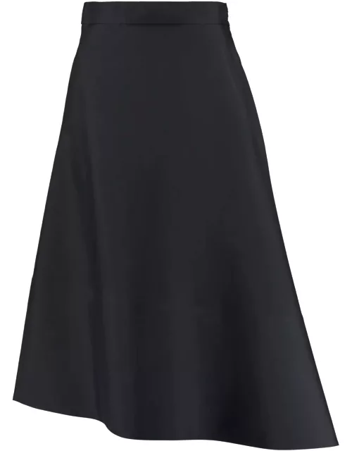 Jil Sander A-line Midi Skirt