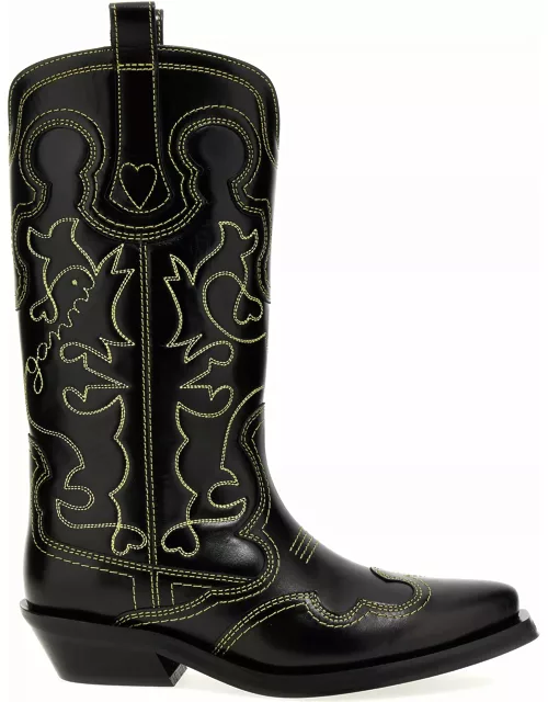 Ganni western Texan Boot