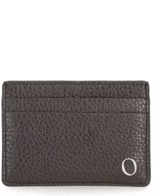 Orciani Micron Leather Cards Holder