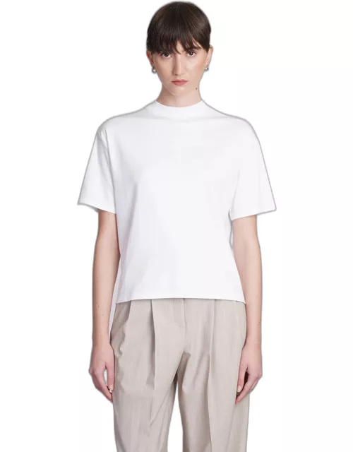Theory T-shirt In White Cotton