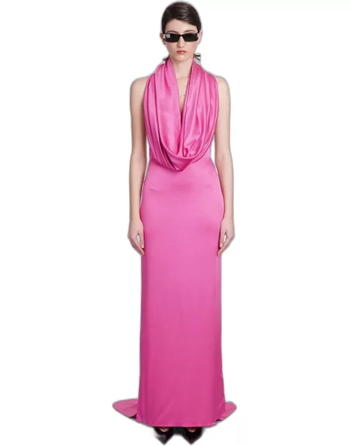 Giuseppe di Morabito Dress In Rose-pink Acetate