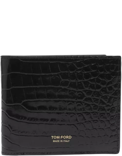 Tom Ford Croco-print Leather Wallet