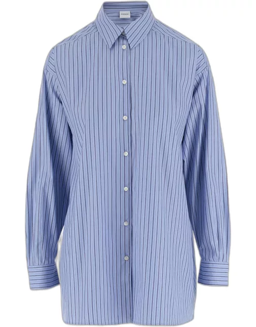 Aspesi Cotton Shirt With Striped Pattern