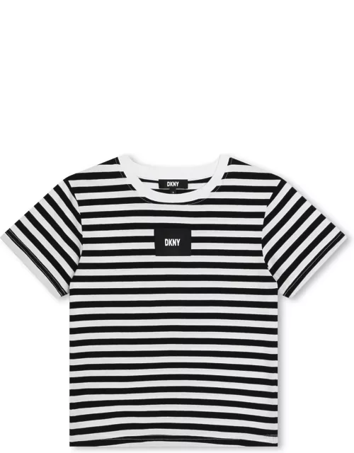 DKNY T-shirt With Stripe