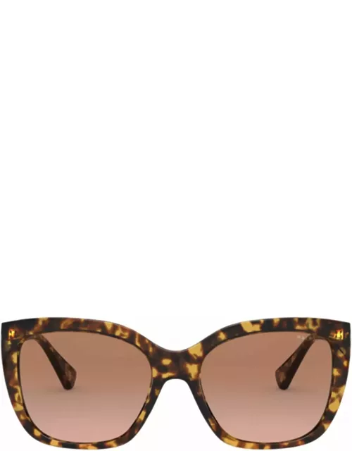 Polo Ralph Lauren Ra5265 Shiny Sponged Havana Sunglasse