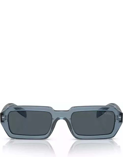Prada Eyewear Pr A12s Transparent Blue Sunglasse