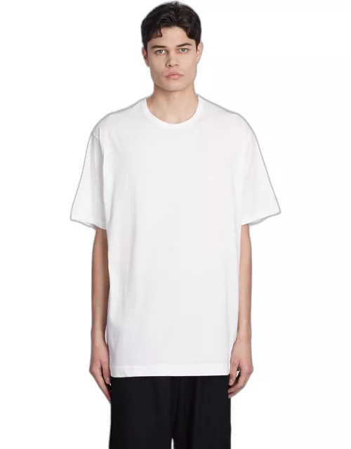 Yohji Yamamoto T-shirt In White Cotton