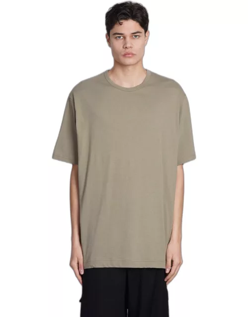 Yohji Yamamoto T-shirt In Green Cotton