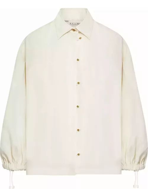 Max Mara Buttoned Long-sleeved Top