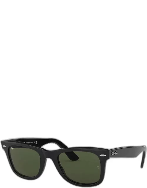 Black Original Wayfarer Classic Low Bridge Sunglasses