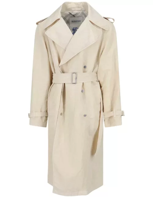 Burberry Double-breasted Belted Trench Coat