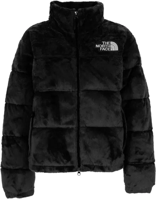 The North Face Logo Embroidered Funnel-neck Jacket
