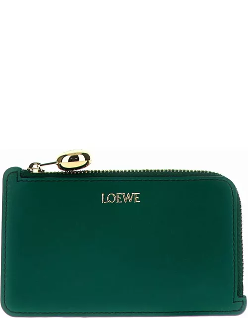 Loewe Embossed Logo Card Holder