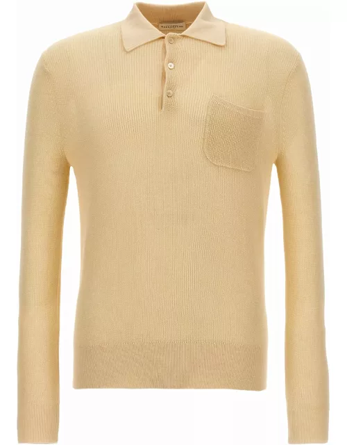 Ballantyne Cotton Knit Polo Shirt