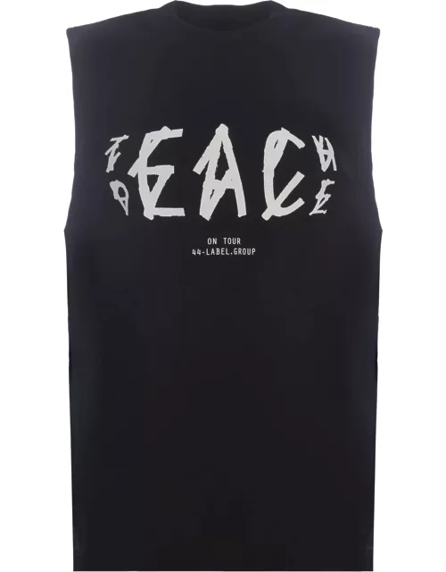 44 Label Group Tank Top 44label Group peace Made Of Cotton