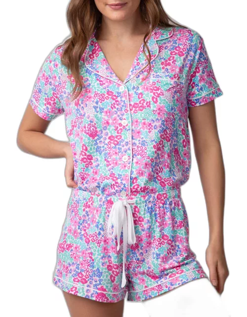 x Ramy Brook Beach Bouquet Jersey Pajama Set