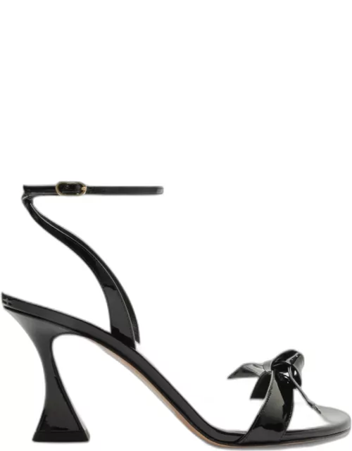 Clarita Bell Leather Ankle-Strap Sandal