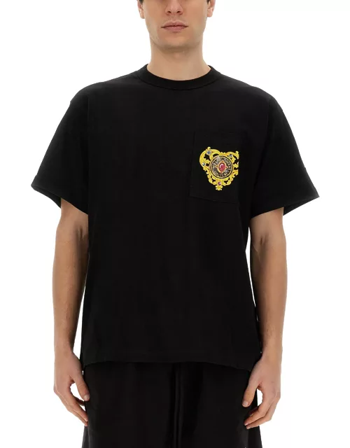 versace jeans couture "heart couture" t-shirt