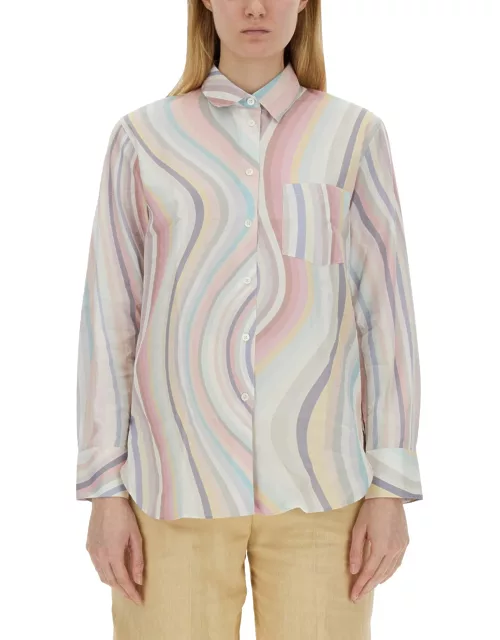 ps by paul smith "faded swirl" shirt