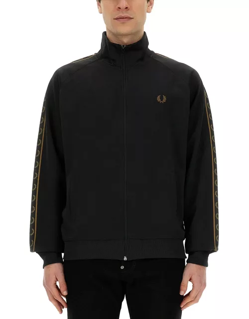 fred perry sweatshirt with logo