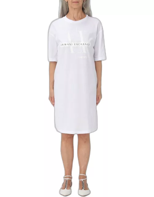 Dress ARMANI EXCHANGE Woman color White