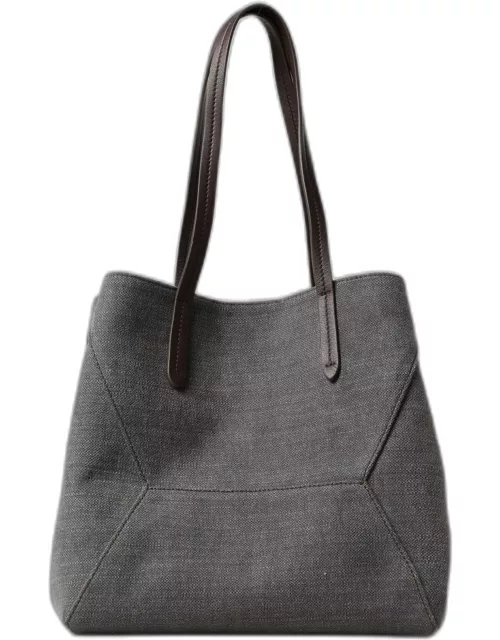 Tote Bags BRUNELLO CUCINELLI Woman colour Grey