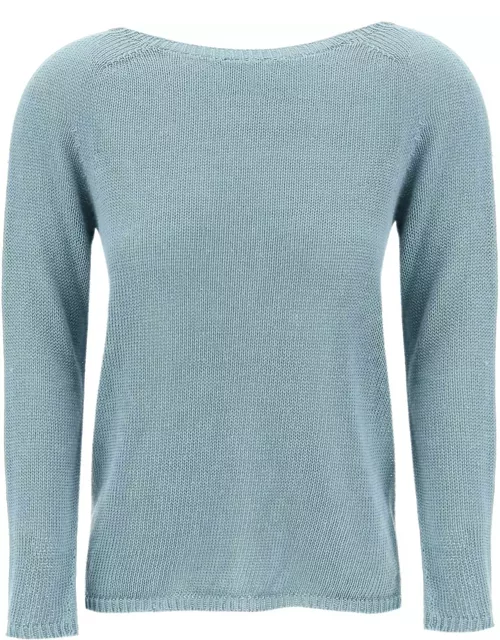 'S MAX MARA lightweight linen knit pullover by gio