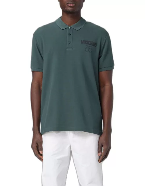 Polo Shirt MOSCHINO COUTURE Men color Green
