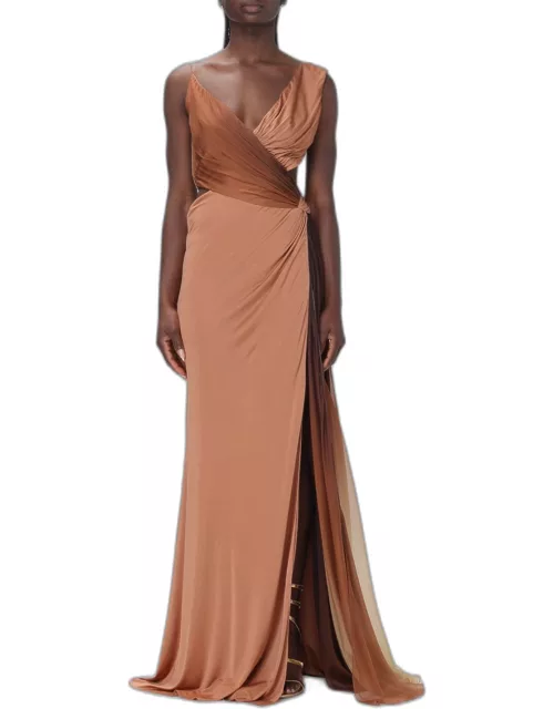 Dress ROBERTO CAVALLI Woman colour Bronze