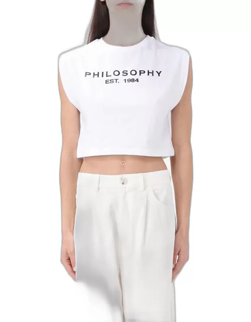 Polo Shirt PHILOSOPHY DI LORENZO SERAFINI Woman colour White
