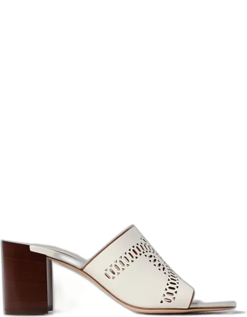 Heeled Sandals TOD'S Woman colour Ivory