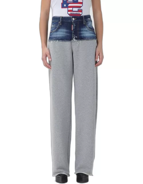 Trousers DSQUARED2 Woman colour Grey