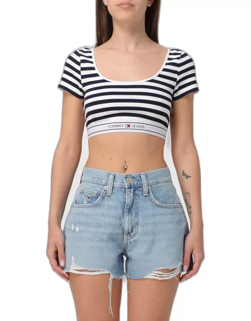 Top TOMMY JEANS Woman color Navy