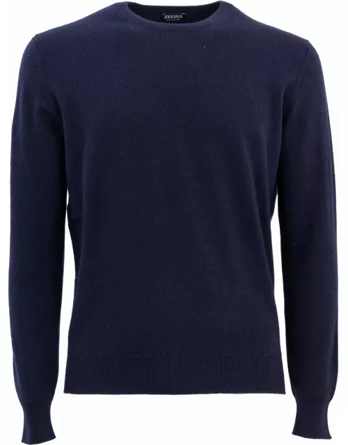 Zegna Sweaters Blue
