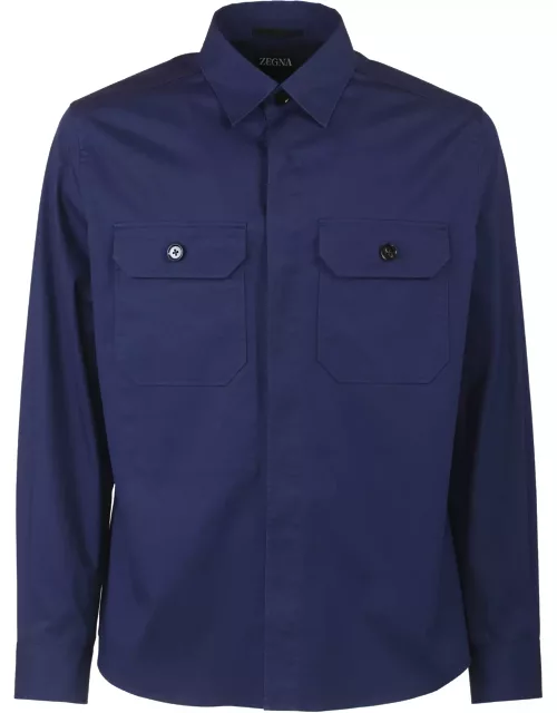 Zegna Jackets Clear Blue