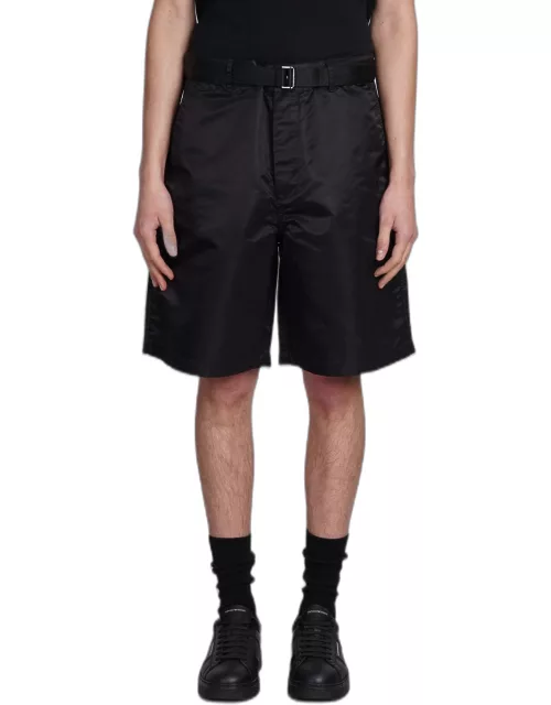 Emporio Armani Shorts In Black Polyamide