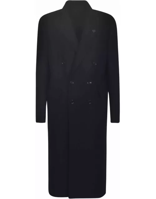 Lardini Double-breasted Long Coat