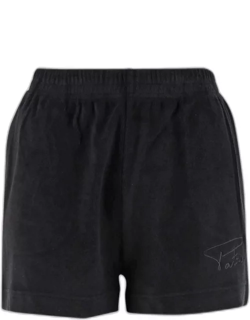 Patou Cotton Terry Short Pants With Logo