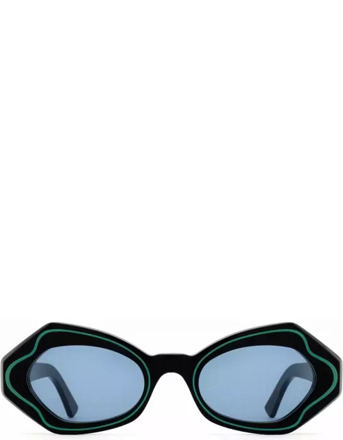 Marni Eyewear Unlahand Black / Green Sunglasse