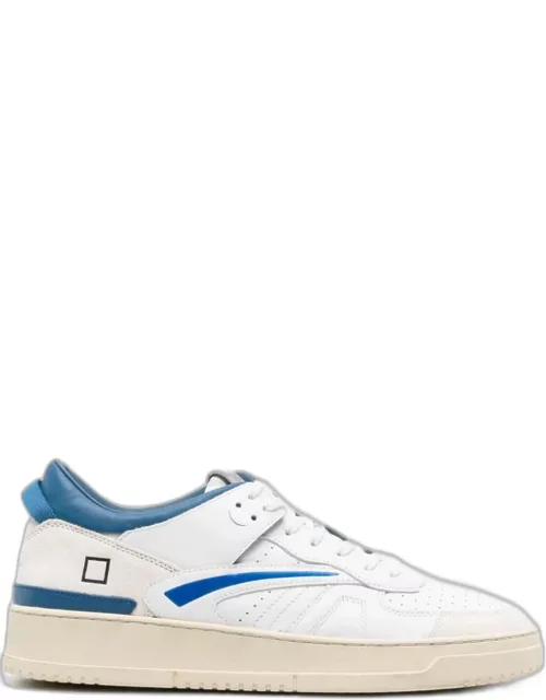 D.A.T.E. White And Bluettetorneo Sneaker