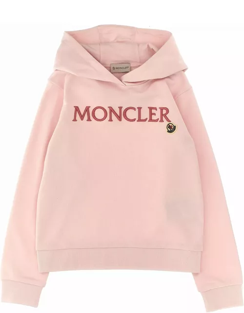 Moncler Logo Embroidery Hoodie