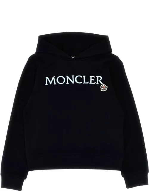 Moncler Logo Embroidery Hoodie