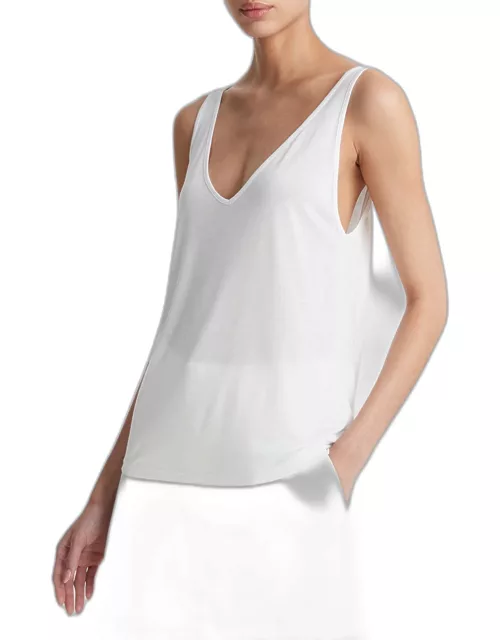 Relaxed V-Neck Tank Top