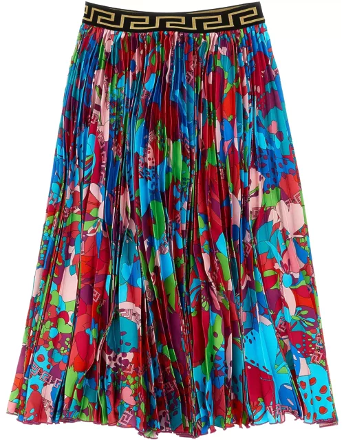 Versace Floral Skirt