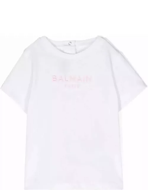 Balmain T-shirt With Embroidery