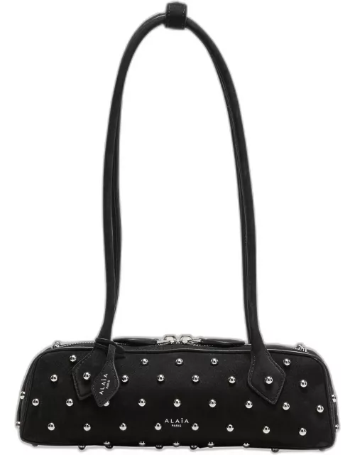 Teckel Small Pearly Studded Shoulder Bag