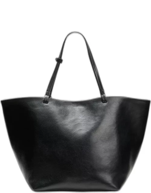 Men's XL Park Grained Leather Tote Bag