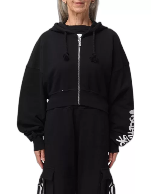 Sweatshirt DISCLAIMER Woman colour Black