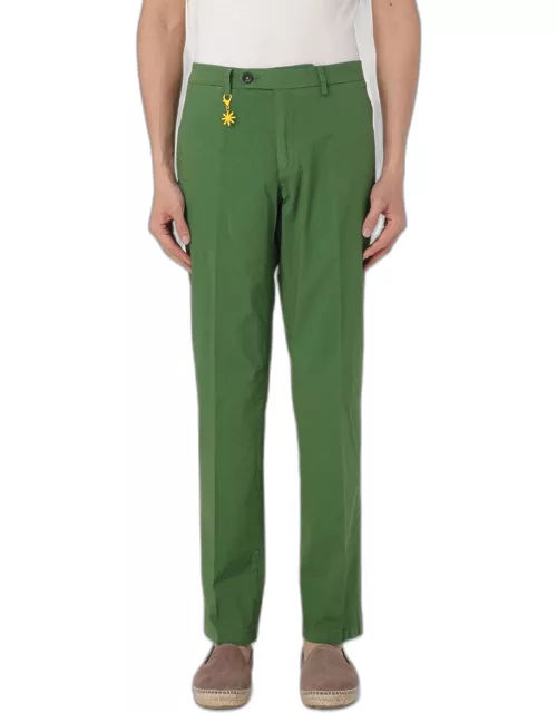 Trousers MANUEL RITZ Men colour Green