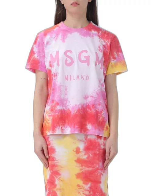 T-Shirt MSGM Woman colour Multicolor